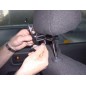 Brodit Headrest mount with monitor